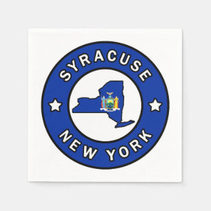 Syracuse New York Napkin