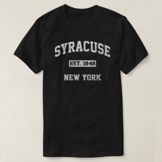 Syracuse New York Ny Vintage State Athletic Style  T-Shirt