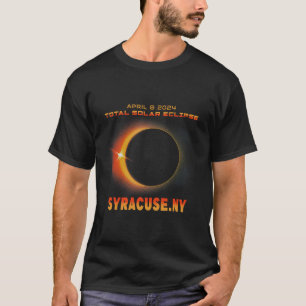 Syracuse New York Total Solar Eclipse 2024 T-Shirt