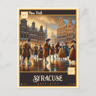 Syracuse, New York Vintage Postcard