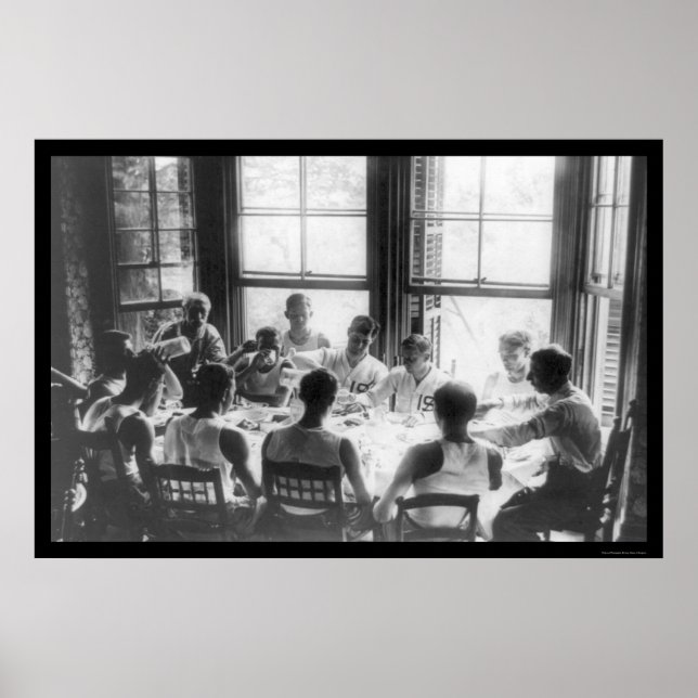 Syracuse Rowing Dinner 1908 Poster (Front)