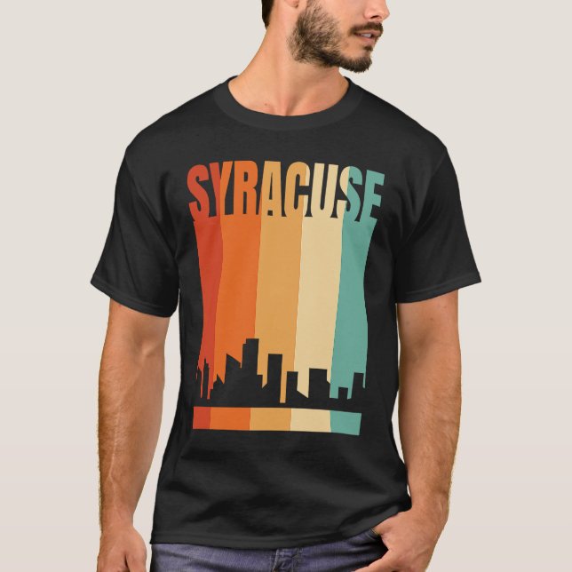 Syracuse Skyline  2 T-Shirt (Front)