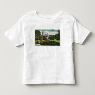 Syracuse U Campus View Showing Lyman Hall Toddler T-Shirt