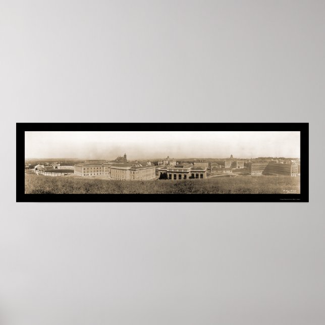 Syracuse University NY Photo 1909 Poster (Front)