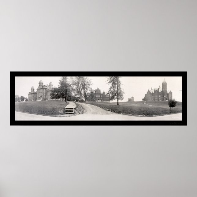 Syracuse University NY Photo 1909 Poster (Front)