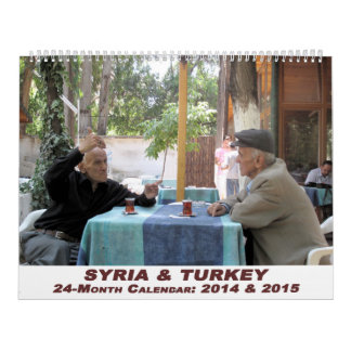 Syria and Turkey Calendar - 24 month