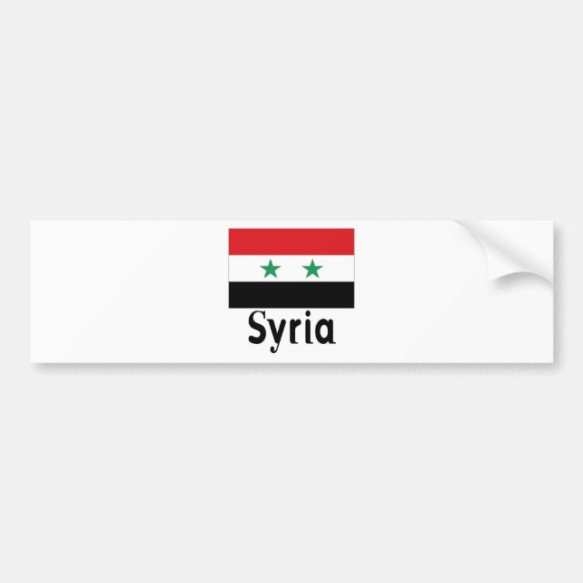 Syria Bumper Sticker (Front)