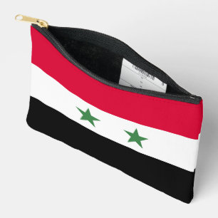 Syria flag accessory pouch