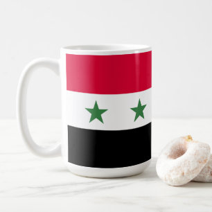 Syria flag coffee mug