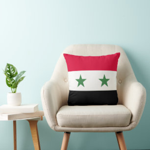 Syria flag cushion