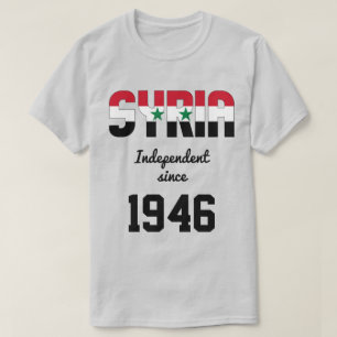Syria Flag Independence Celebration T-Shirt