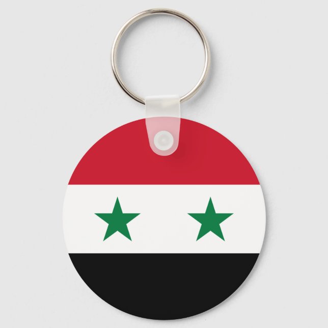 Syria Flag Key Ring (Front)