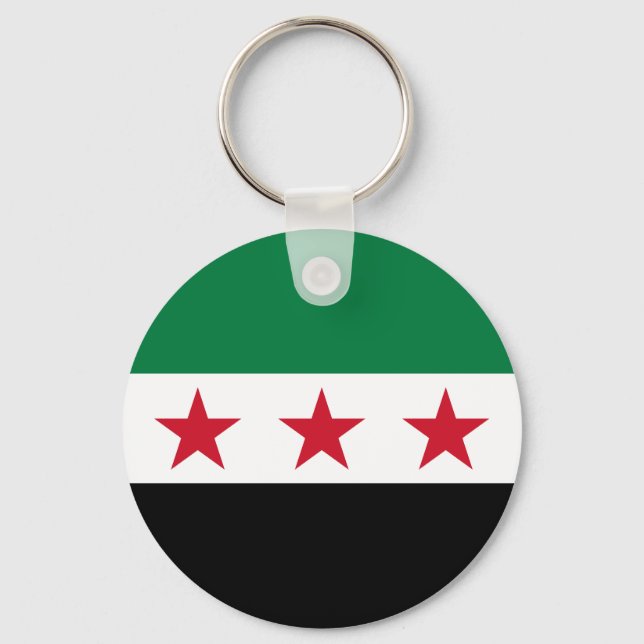 Syria Flag Key Ring (Front)