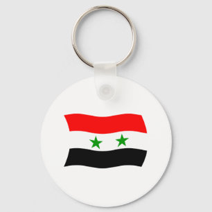 Syria Flag Keychain