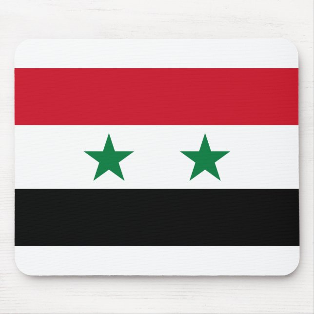 Syria Flag Mouse Mat (Front)