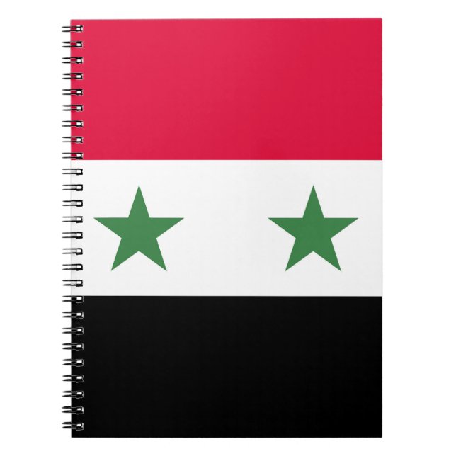 Syria flag notebook (Front)