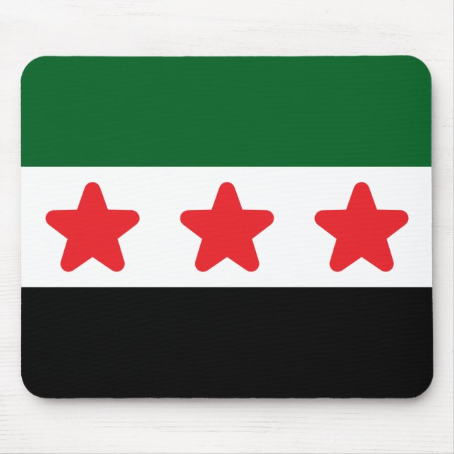 Syria flag pad mouse mat (Front)