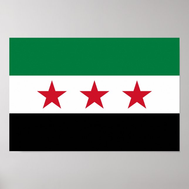 Syria Flag Poster (Front)