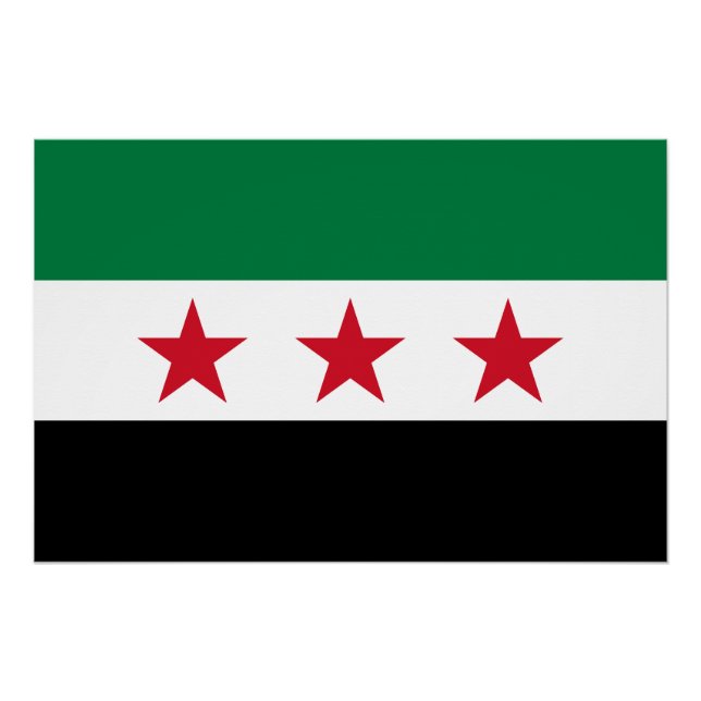 Syria Flag Poster (Front)