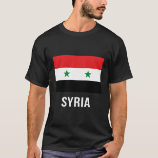 Syria Flag Shirt Syrian