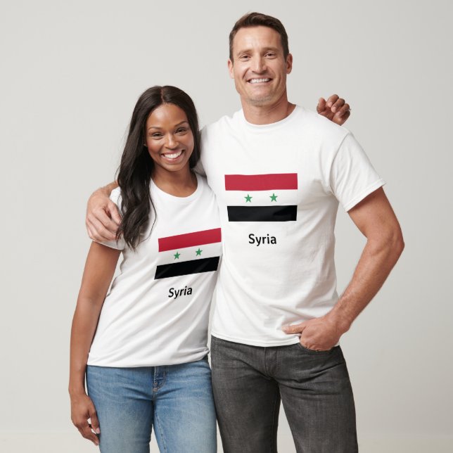 Syria Flag T-Shirt (Unisex)