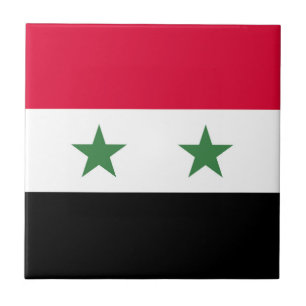 Syria flag tile