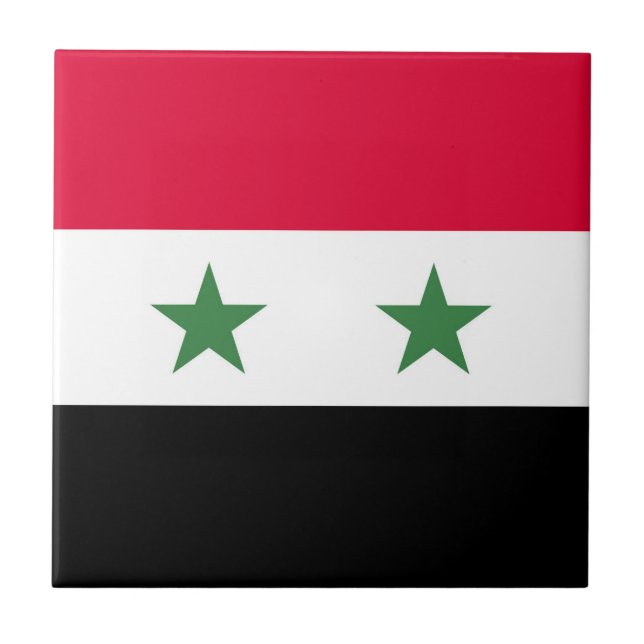 Syria flag tile (Front)