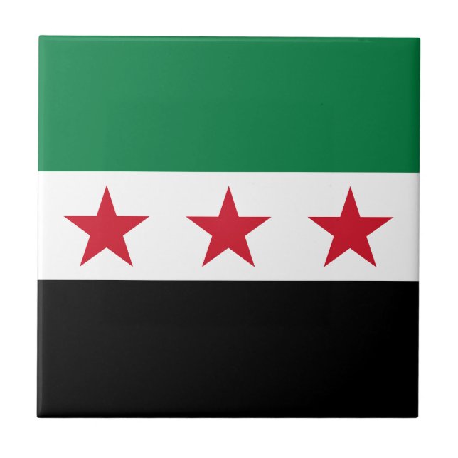 Syria Flag Tile (Front)