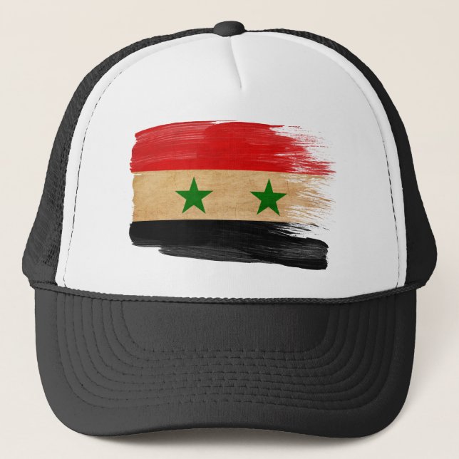 Syria Flag Trucker Hat (Front)