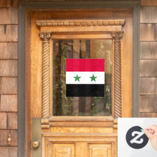 Syria flag window cling