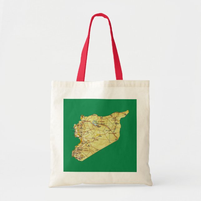 Syria Map Bag (Front)