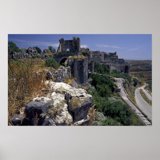 Syria, Marqab Castle, Crusaders castle located Poster (Front)