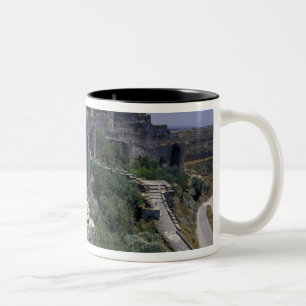 Syria, Marqab Castle, Crusaders castle located Two-Tone Coffee Mug