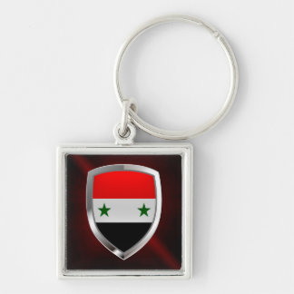 Syria Metallic Emblem Key Ring