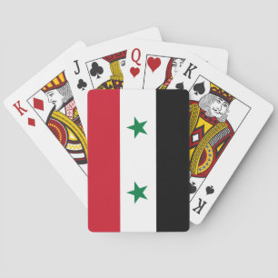 Syria National World Flag Playing Cards
