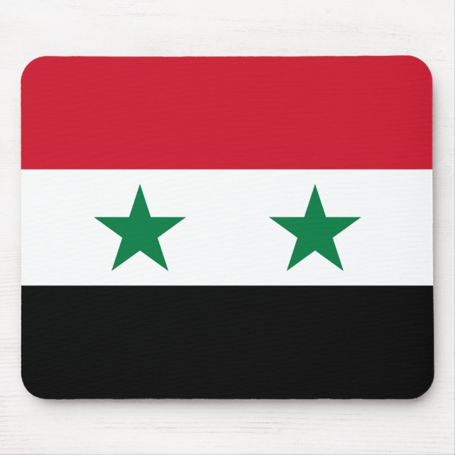 Syria Old Flag Mouse Mat (Front)