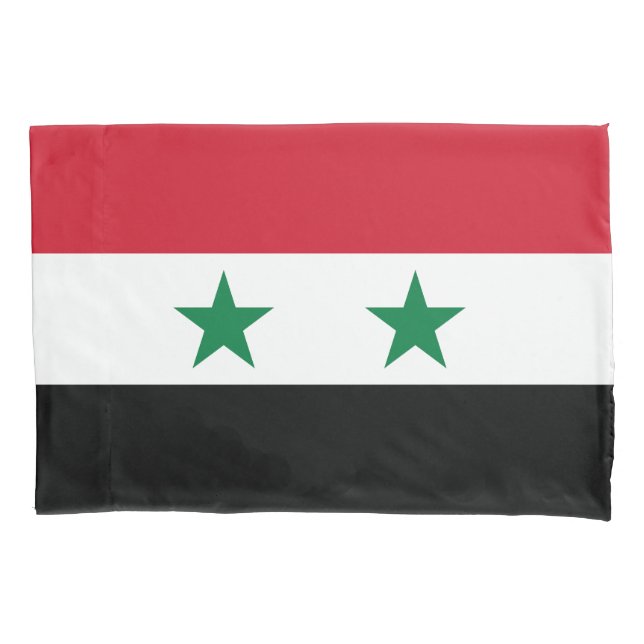 Syria Old Flag Pillowcase (Front)