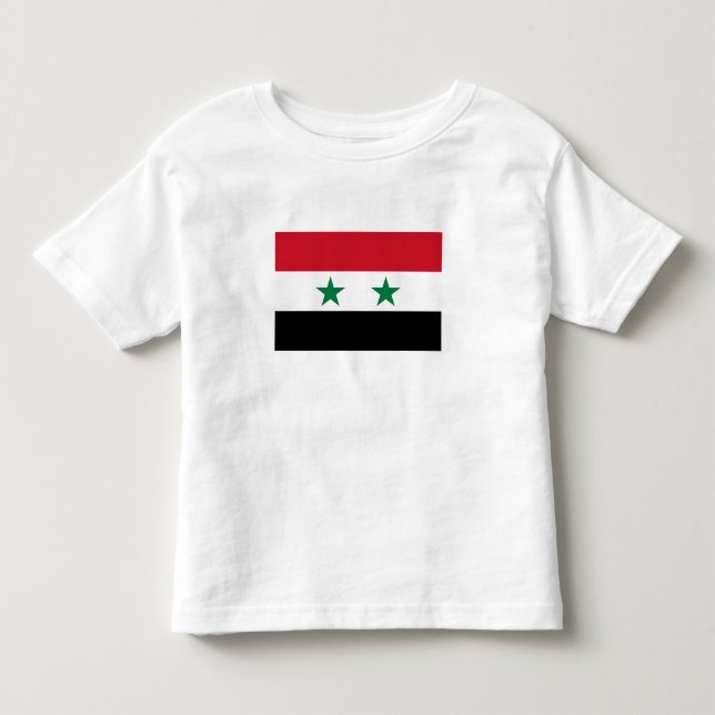 Syria Old Flag Toddler T-Shirt (Front)