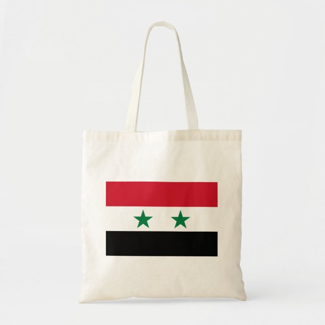 Syria Old Flag Tote Bag (Front)