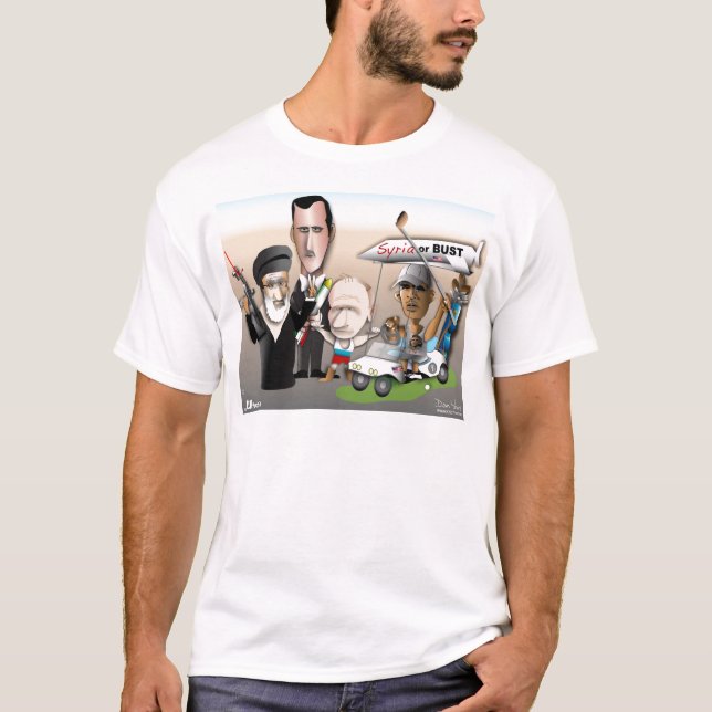 Syria or Bust T-Shirt (Front)