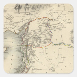 Syria Square Sticker