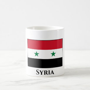 Syria (Syrian) Flag Coffee Mug