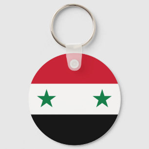 Syria (Syrian) Flag Key Ring