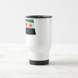 Syria Waving Flag (1932-1958 and 1961-1963) Travel Mug