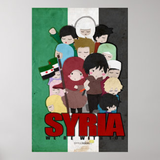 SYRIA - We're With You Poster