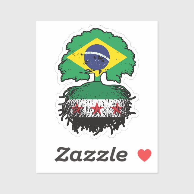 Syrian Brazilian Roots and Crown Tree (Sheet)