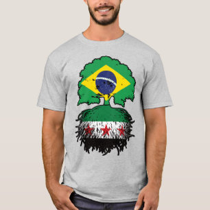 Syrian Brazilian Roots and Crown Tree T-Shirt