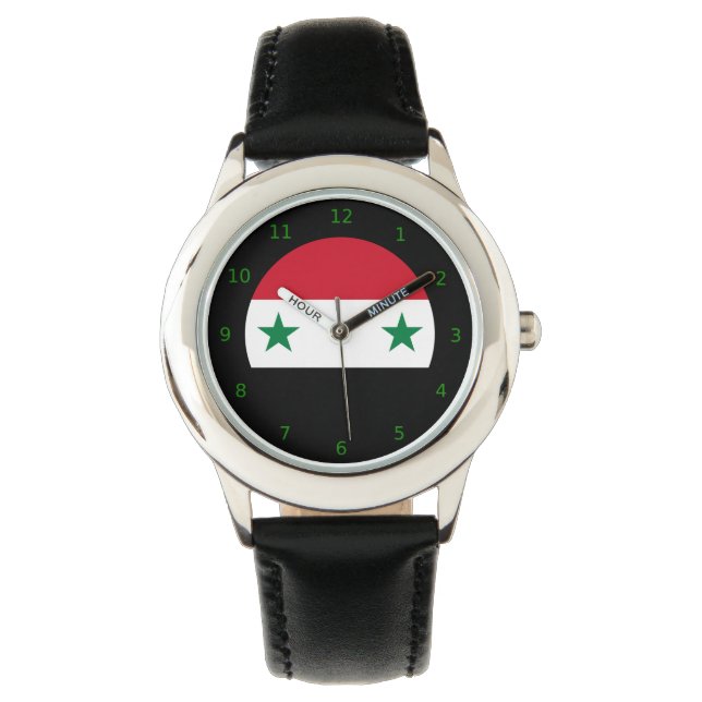 Syrian flag Watch (Front)