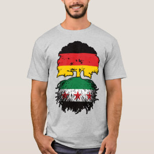 Syrian German Roots and Crown Tree T-Shirt