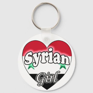 Syrian Girl Key Ring